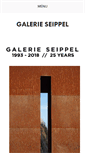 Mobile Screenshot of galerie-seippel.de